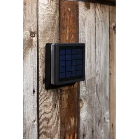 LUTEC Moze udendørs LED væglampe med solcelle og sensor 8W