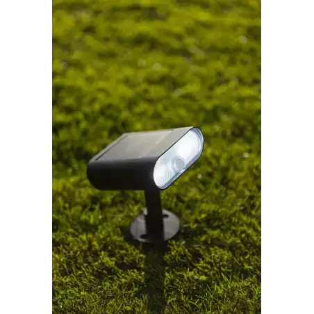 LUTEC Ginbo SMART udendørs bedlampe med solceller RGBW 7W