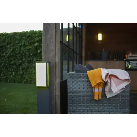 Lutec Qubo SMART LED udendørs pullert 16W