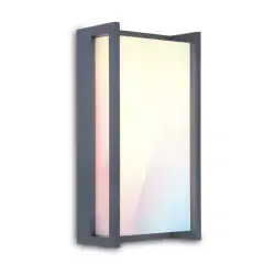 Lutec Qubo SMART RGB LED udendørs væglampe 16W