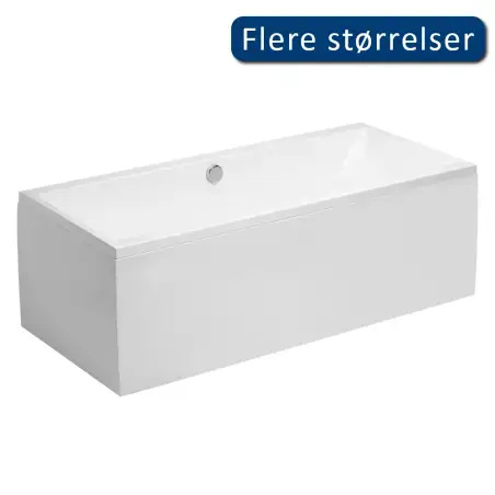 Danline Copenhagen rektangulært badekar - 150 x 75 cm