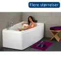 TopDesign spabad 151x101 - 1 personers - Højrevendt