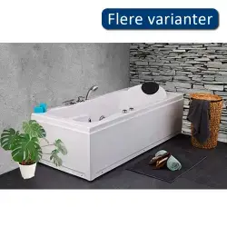 TopDesign spabad 180x80 - 1 personers - Højrevendt