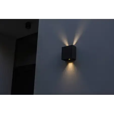 Lutec Gemini Beam udendørs LED væglampe 10W