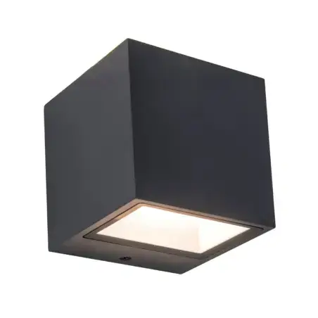 Lutec Gemini Square mini udendørs LED væglampe 9W