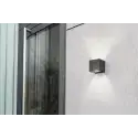 Lutec Gemini Square mini udendørs LED væglampe 9W