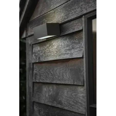 Lutec Gemini Square Small udendørs LED væglampe 10,5W