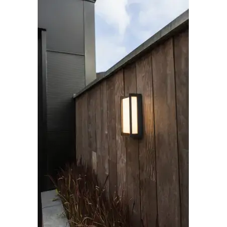 Lutec Qubo LED Medium udendørs væglampe 17,3W