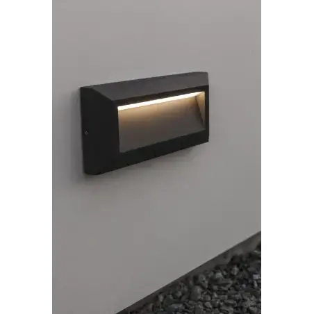 Lutec Helena Down udendørs LED væglampe 11W