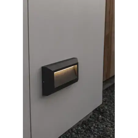 Lutec Helena Down udendørs LED væglampe 11W