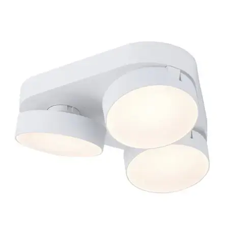 LUTEC Stanos, 3 spot SMART-LED, White Ambiance, mat hvid
