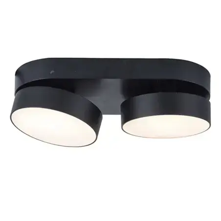 LUTEC Stanos, 2 spot SMART-LED, White Ambiance, mat sort