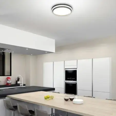 LUTEC Cepa Small SMART-LED loft lampe, White and Colour Ambiance, Hvid
