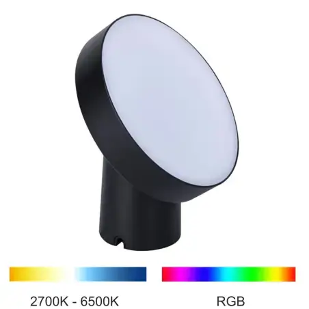 LUTEC Moa SMART-LED bordlampe, White and Colour Ambiance, Sort