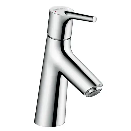 Hansgrohe Talis S 80 håndvaskarmatur med pushopen bundventil, krom