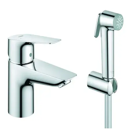 Grohe Start Edge, Etgrebsbatteri til håndvask, Ethulsmontage