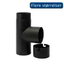 Metalbestos Sorte røgrør