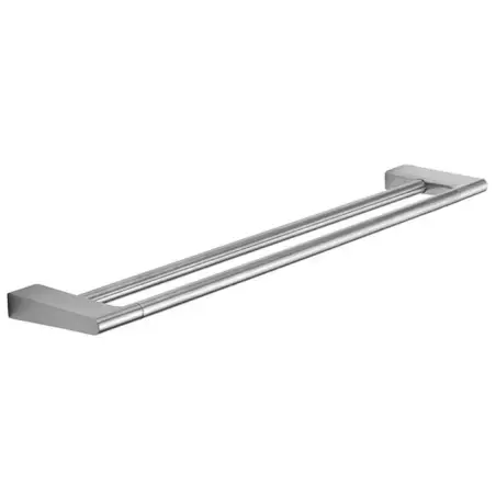 Pressalit Style, lille dobbelt Håndklædestang, 61 cm, børstet stål