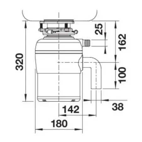 BLANCO køkkenkværn Lite