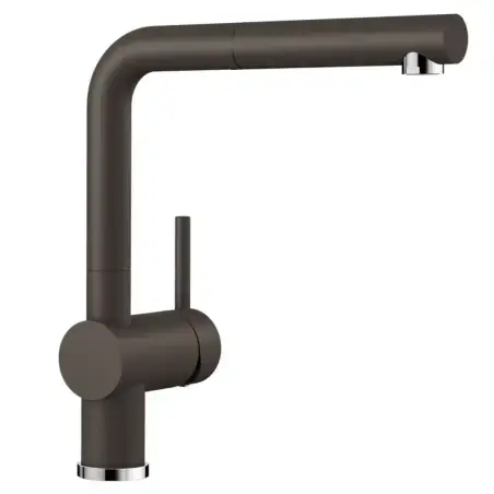 Blanco Linus-s køkkenarmatur i silgranit, med udtræk, Kaffe