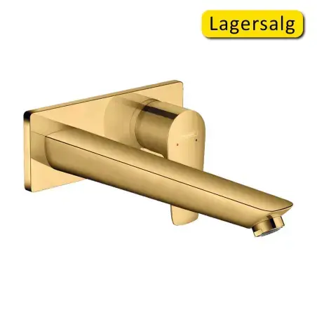 Hansgrohe Talis E indbygningsarmatur til håndvask, poleret guld