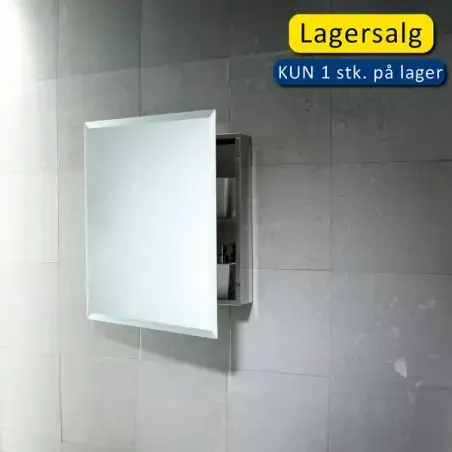 Hefe Spejlskab med slebne kanter