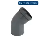 HTP bøjning 45gr. 40 mm