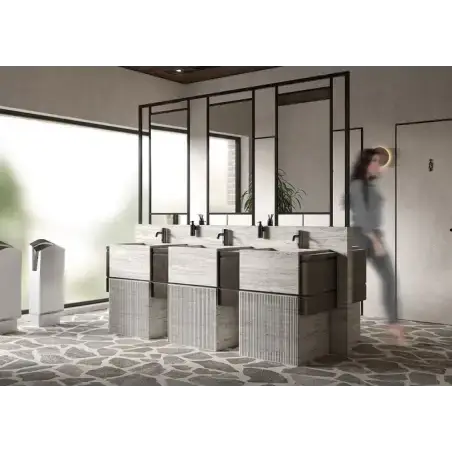 Damixa Silhouet Touchless håndvaskarmatur - børstet grafitgrå