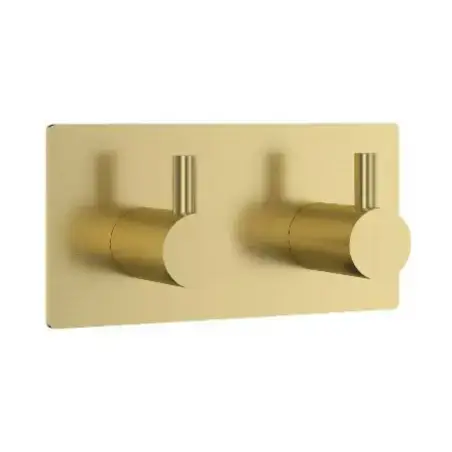 Nortiq House Rio, knage m/2 kroge i antik messing