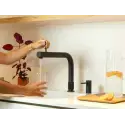 Quooker Front, Sort, inkl. Combi+ beholder