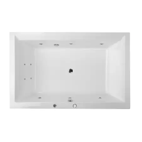 Danline Square, spabad kobber-pakke - 190 x 120 cm