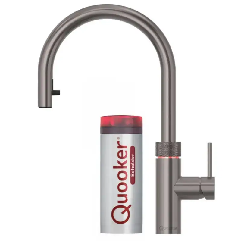 Quooker Flex Gun metal, inkl. Pro3 beholder | Kogende vandhane