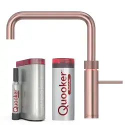 Quooker Fusion Square Rose Kobber, inkl. Pro3 beholder & Cube Beholder