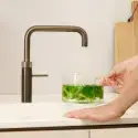 Quooker Fusion Square Gun metal, inkl. Pro3 beholder
