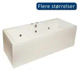 Danline Copenhagen spabad, guld-pakke - 150 x 75 cm