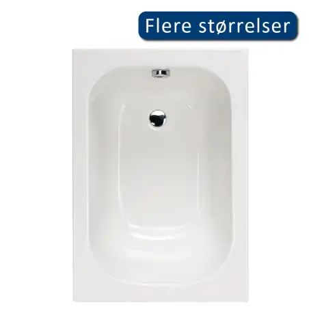 Danline Mini badekar - 100 x 70 cm