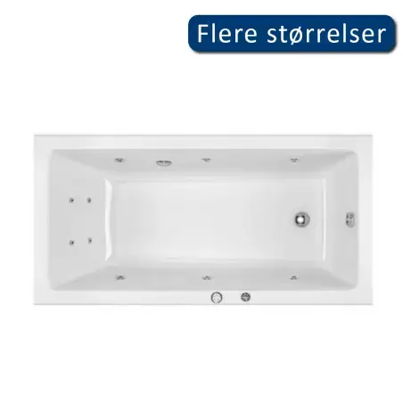 Danline Mini spabad, kobber-pakke - 120 x 70 cm