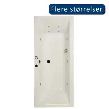 Danline Copenhagen kobber-pakke spabad - 150 x 75 cm