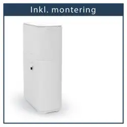 Inkl. montering, Aqua Danmark Slim SOFT 9, blødgøringsanlæg, op til 5 personer