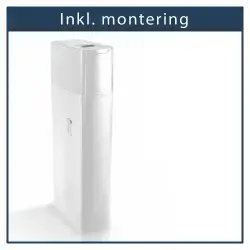 Inkl. montering, Aqua Danmark Slim SOFT 200, blødgøringsanlæg, inkl 50 kg salt, op til 5-10 personer
