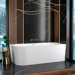 Danline Skjær Corner H badekar - 170 cm