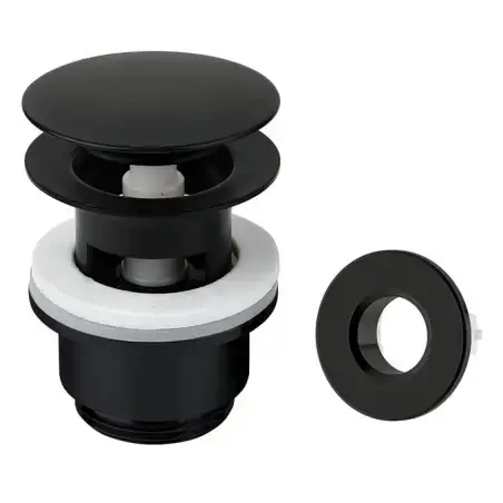 Damixa Silhouet bundventil med overløb - Klik-funktion - Matsort