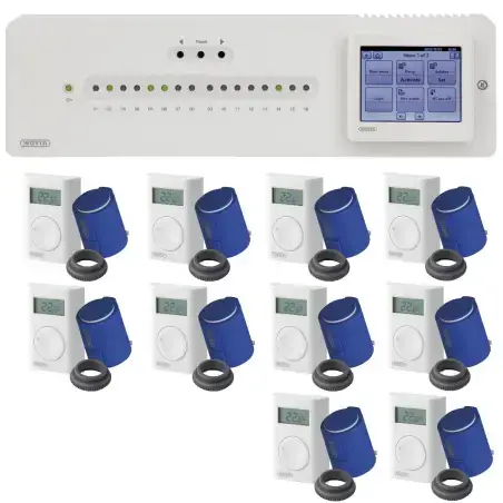 Wavin AHC 9000 gulvvarmepakke 10 kredse