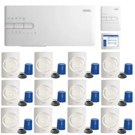 Wavin Sentio Gulvvarmepakke 12 kredse