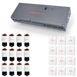 Danfoss icon 2 230V gulvvarmestyring til 12 kredse