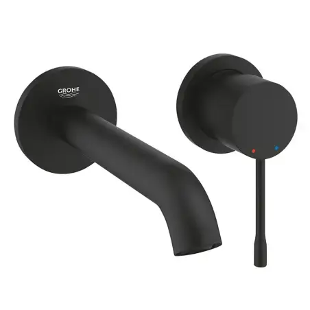 GROHE Essence new håndvaskarmatur m-size til indbygning - Mat sort