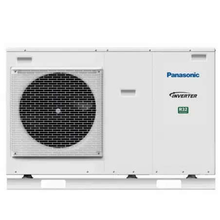 Panasonic Aquarea J-gen, luft/vand Monoblok, 9kW varmepepumpe, WH-MDC09J3E5