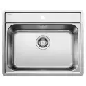 Blanco Lemis 6-IF køkkenvask, 61,5 x 50 cm, rustfrit stål