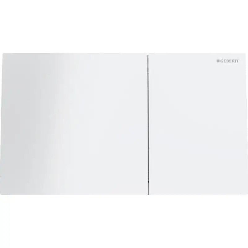 Geberit Sigma 70 betjeningsplade - mat hvid