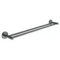 Grohe Essentials dobbelt håndklædestang, 60 cm - Poleret Hard graphite